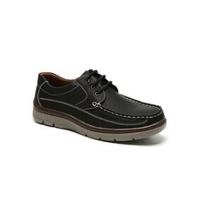 Aston Marc Men's Lace-Up Comfort Casual Shoes Black Size 8.5